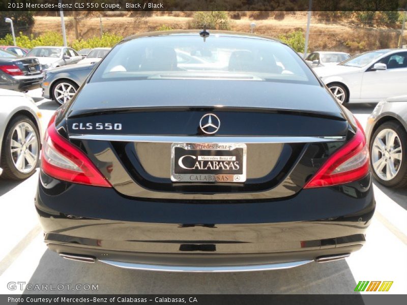 Black / Black 2013 Mercedes-Benz CLS 550 Coupe