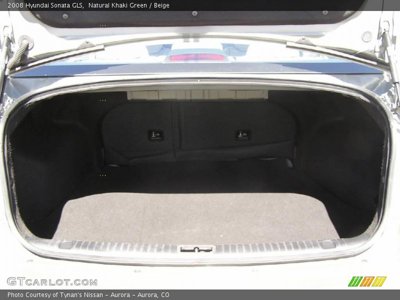 Natural Khaki Green / Beige 2008 Hyundai Sonata GLS
