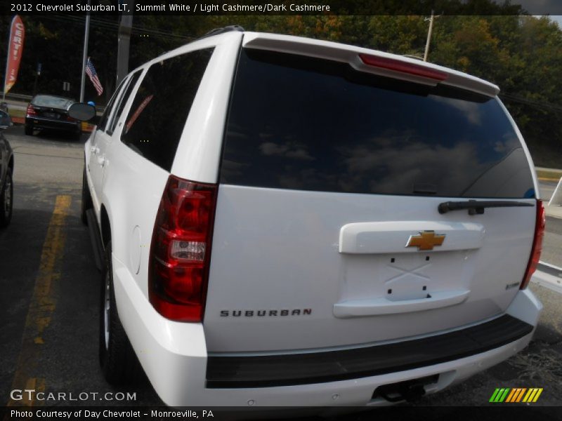 Summit White / Light Cashmere/Dark Cashmere 2012 Chevrolet Suburban LT