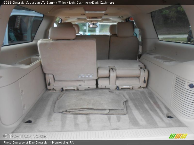 Summit White / Light Cashmere/Dark Cashmere 2012 Chevrolet Suburban LT