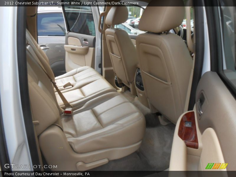 Summit White / Light Cashmere/Dark Cashmere 2012 Chevrolet Suburban LT