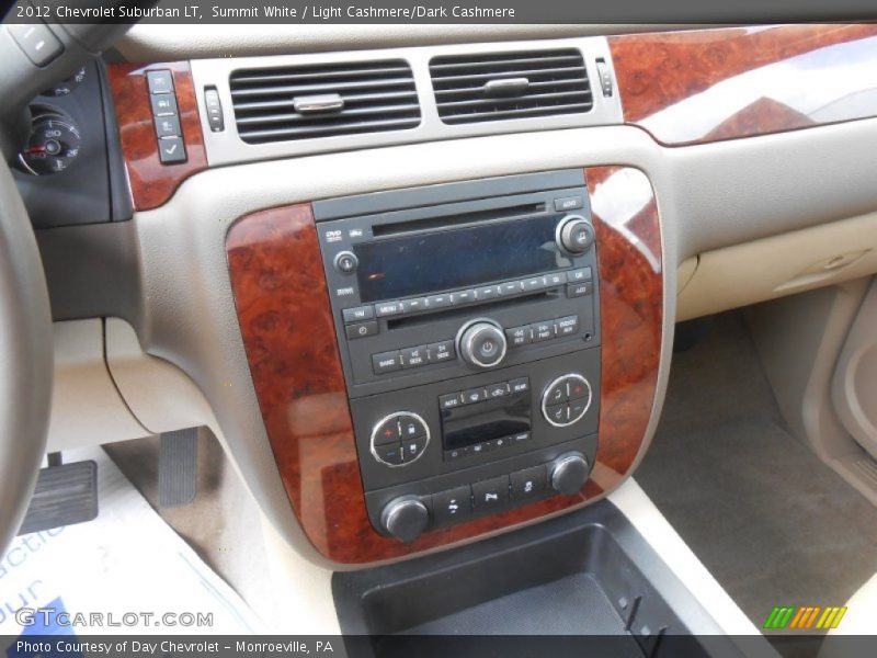 Summit White / Light Cashmere/Dark Cashmere 2012 Chevrolet Suburban LT