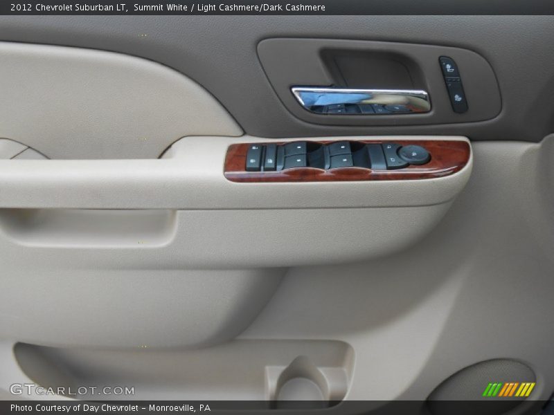 Summit White / Light Cashmere/Dark Cashmere 2012 Chevrolet Suburban LT