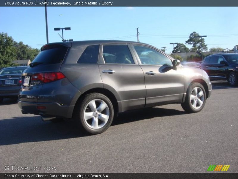 Grigio Metallic / Ebony 2009 Acura RDX SH-AWD Technology