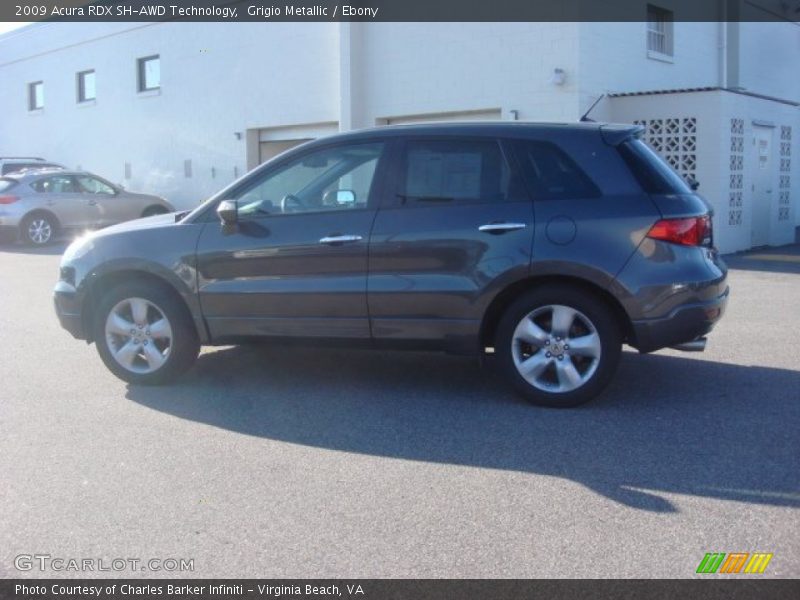 Grigio Metallic / Ebony 2009 Acura RDX SH-AWD Technology