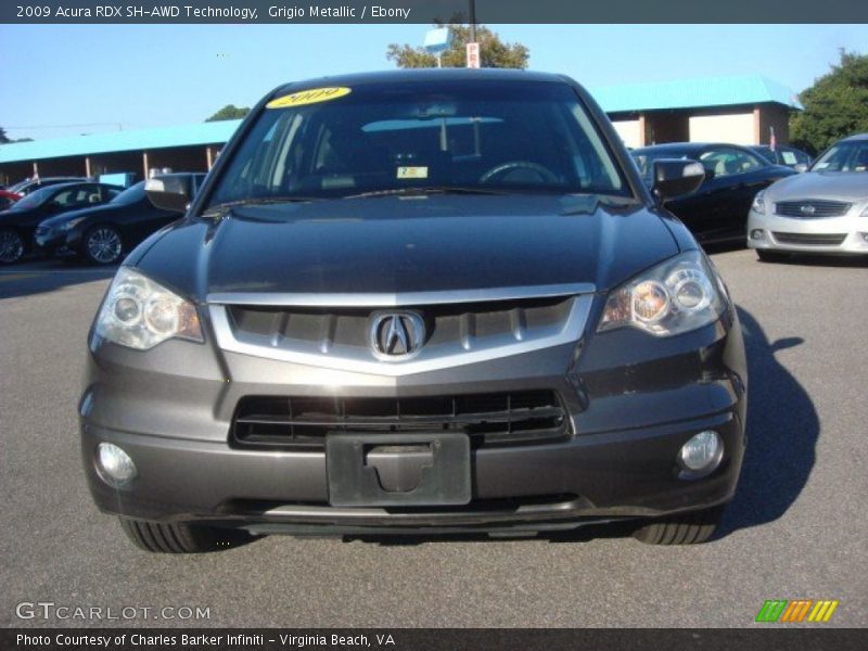 Grigio Metallic / Ebony 2009 Acura RDX SH-AWD Technology