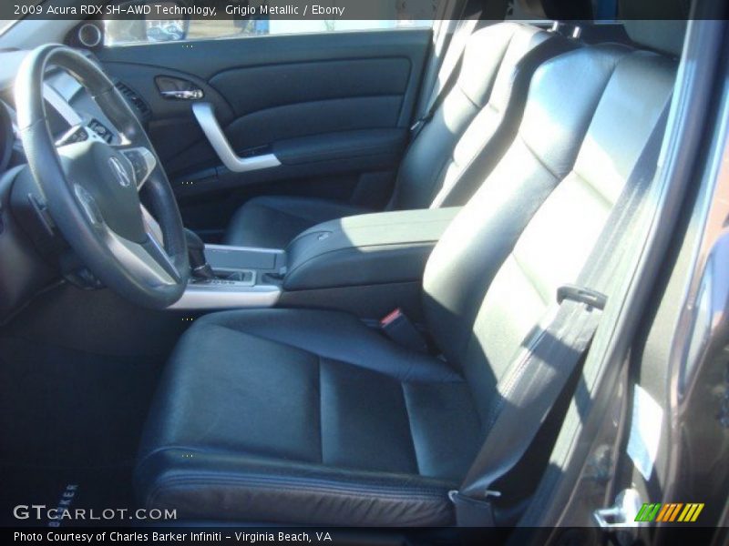 Grigio Metallic / Ebony 2009 Acura RDX SH-AWD Technology