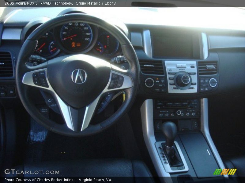 Grigio Metallic / Ebony 2009 Acura RDX SH-AWD Technology