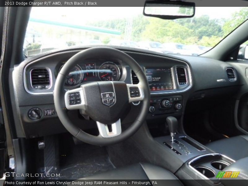 Dashboard of 2013 Charger R/T AWD