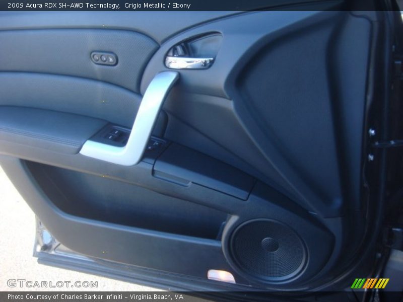 Grigio Metallic / Ebony 2009 Acura RDX SH-AWD Technology