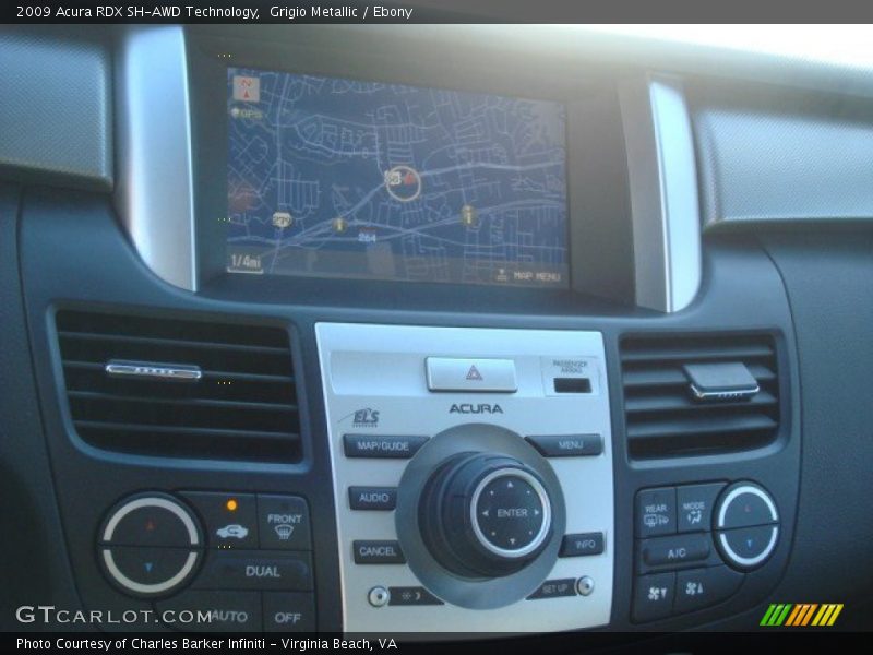 Grigio Metallic / Ebony 2009 Acura RDX SH-AWD Technology