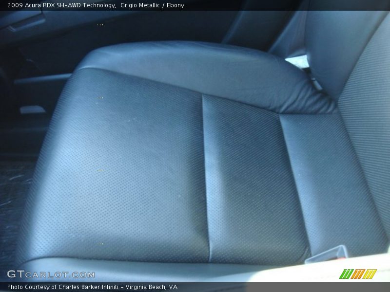 Grigio Metallic / Ebony 2009 Acura RDX SH-AWD Technology