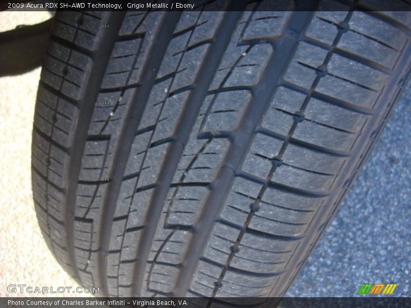 Grigio Metallic / Ebony 2009 Acura RDX SH-AWD Technology