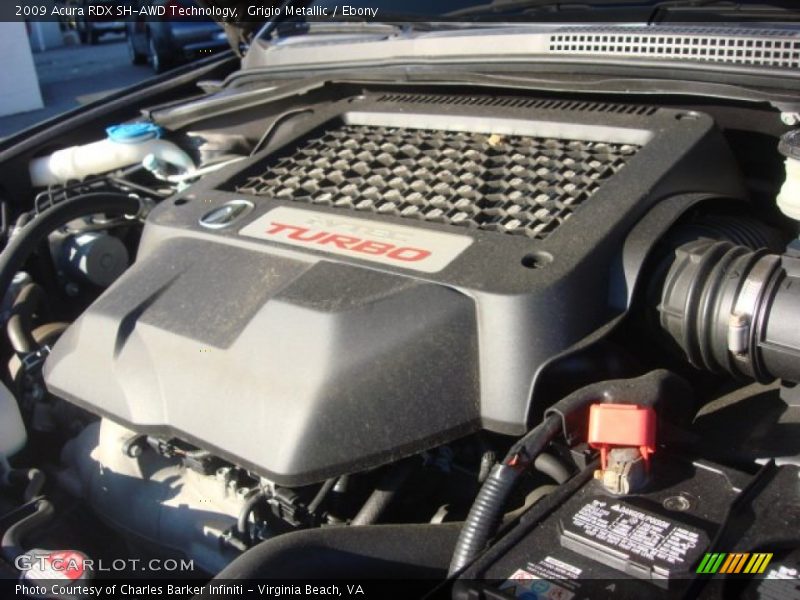 Grigio Metallic / Ebony 2009 Acura RDX SH-AWD Technology
