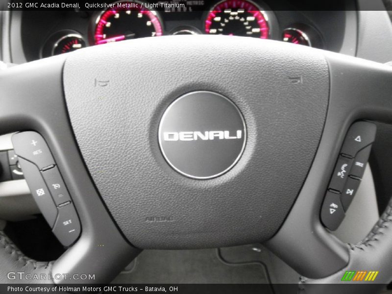 Quicksilver Metallic / Light Titanium 2012 GMC Acadia Denali