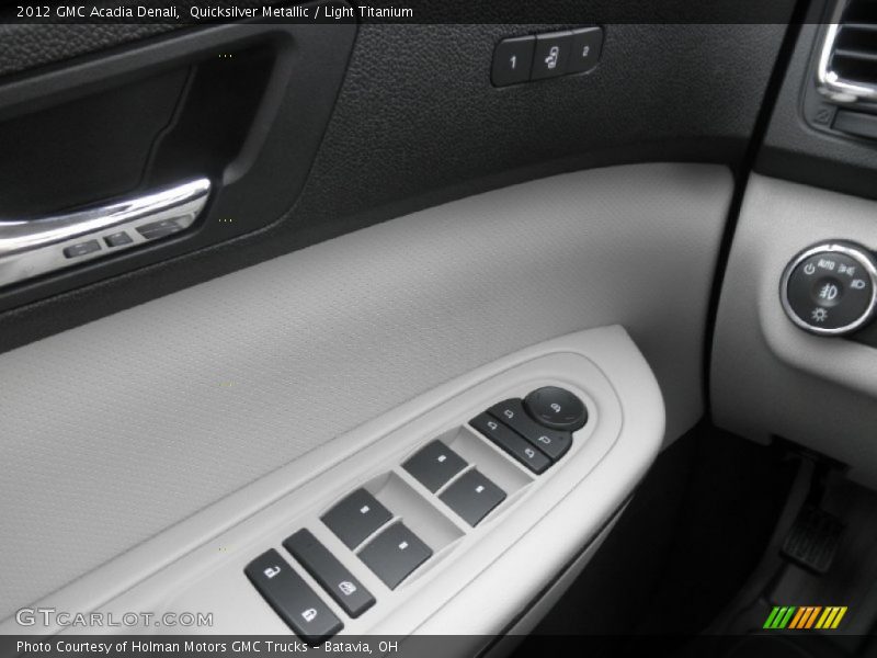 Quicksilver Metallic / Light Titanium 2012 GMC Acadia Denali