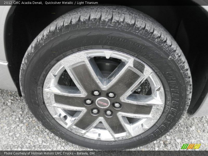 Quicksilver Metallic / Light Titanium 2012 GMC Acadia Denali