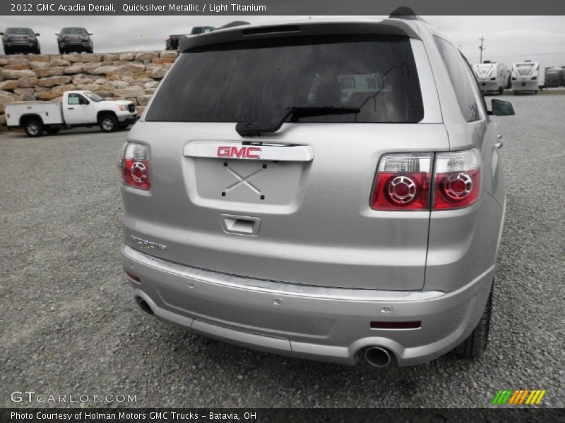 Quicksilver Metallic / Light Titanium 2012 GMC Acadia Denali