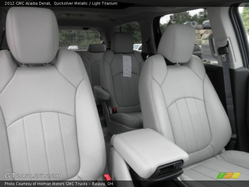 Quicksilver Metallic / Light Titanium 2012 GMC Acadia Denali