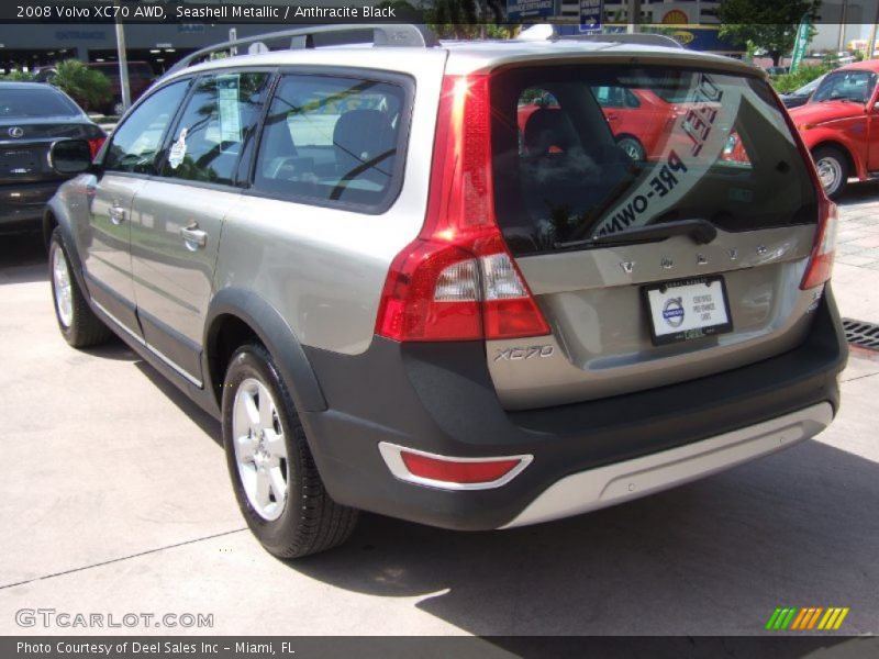 Seashell Metallic / Anthracite Black 2008 Volvo XC70 AWD