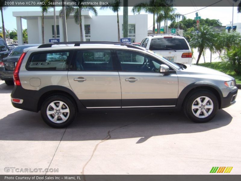 Seashell Metallic / Anthracite Black 2008 Volvo XC70 AWD