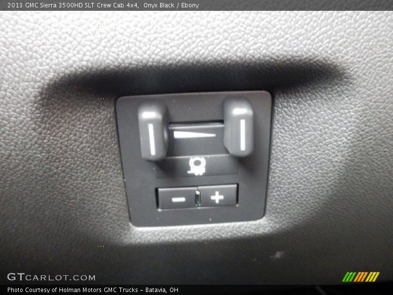 Onyx Black / Ebony 2013 GMC Sierra 3500HD SLT Crew Cab 4x4