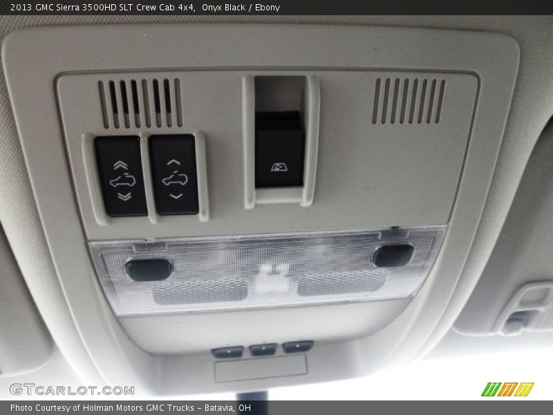 Onyx Black / Ebony 2013 GMC Sierra 3500HD SLT Crew Cab 4x4