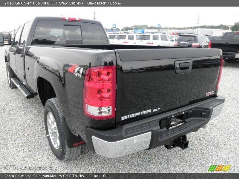 Onyx Black / Ebony 2013 GMC Sierra 3500HD SLT Crew Cab 4x4