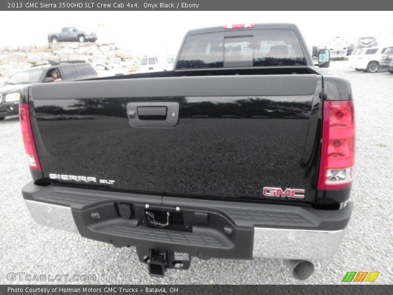 Onyx Black / Ebony 2013 GMC Sierra 3500HD SLT Crew Cab 4x4
