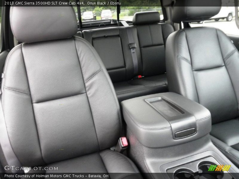 Onyx Black / Ebony 2013 GMC Sierra 3500HD SLT Crew Cab 4x4