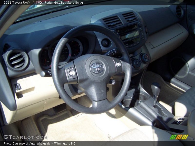 Pyrite Metallic / Sand Beige 2011 Toyota RAV4 I4 4WD