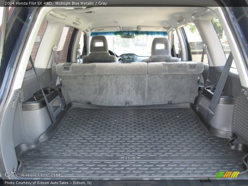 Midnight Blue Metallic / Gray 2004 Honda Pilot EX 4WD