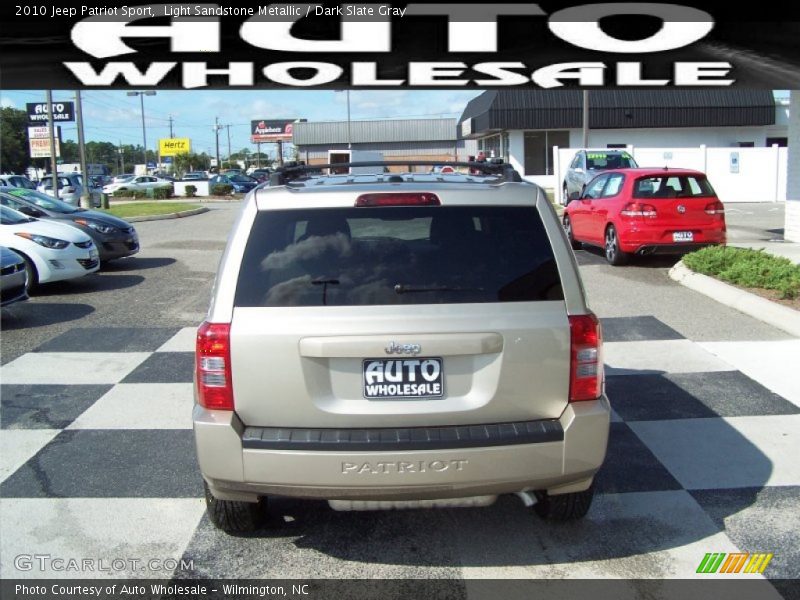 Light Sandstone Metallic / Dark Slate Gray 2010 Jeep Patriot Sport