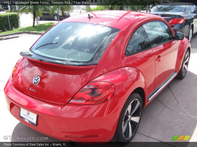Tornado Red / Titan Black 2012 Volkswagen Beetle Turbo