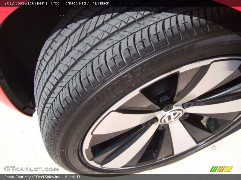 Tornado Red / Titan Black 2012 Volkswagen Beetle Turbo