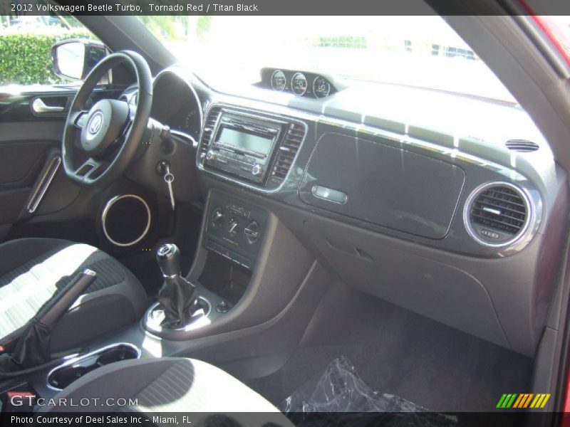 Tornado Red / Titan Black 2012 Volkswagen Beetle Turbo