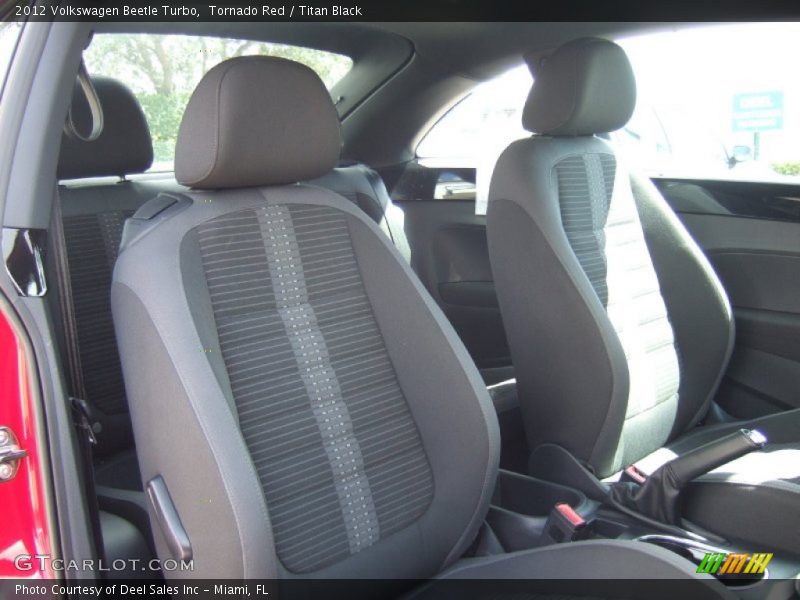 Tornado Red / Titan Black 2012 Volkswagen Beetle Turbo