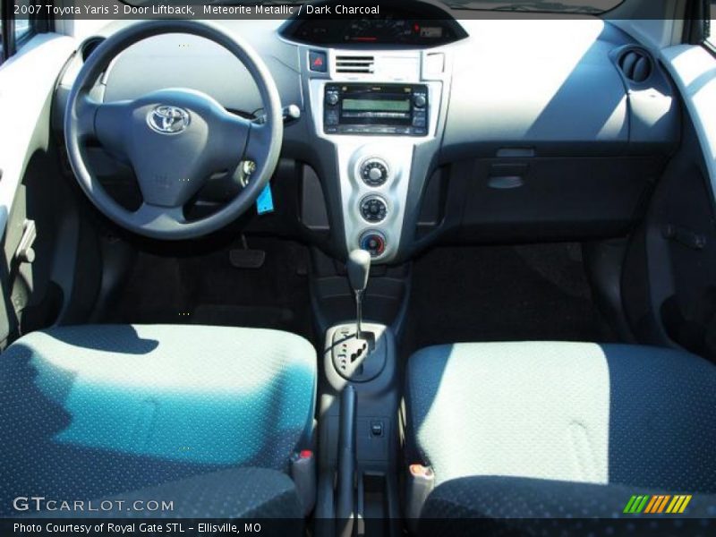 Meteorite Metallic / Dark Charcoal 2007 Toyota Yaris 3 Door Liftback