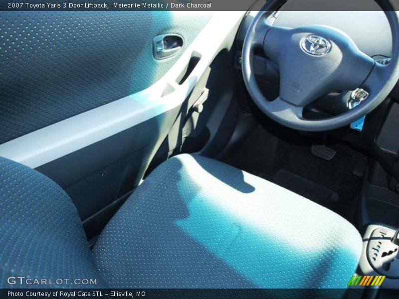 Meteorite Metallic / Dark Charcoal 2007 Toyota Yaris 3 Door Liftback