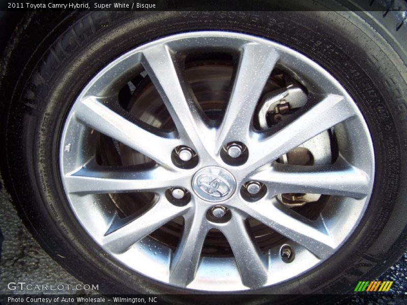 Super White / Bisque 2011 Toyota Camry Hybrid
