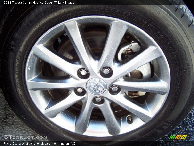 Super White / Bisque 2011 Toyota Camry Hybrid