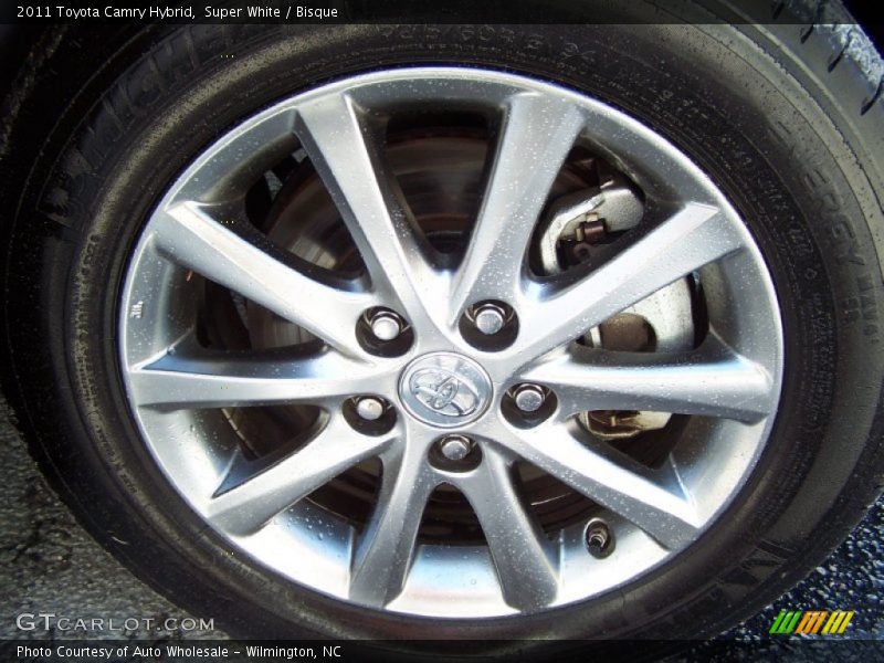 Super White / Bisque 2011 Toyota Camry Hybrid