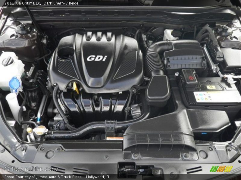 Dark Cherry / Beige 2011 Kia Optima LX