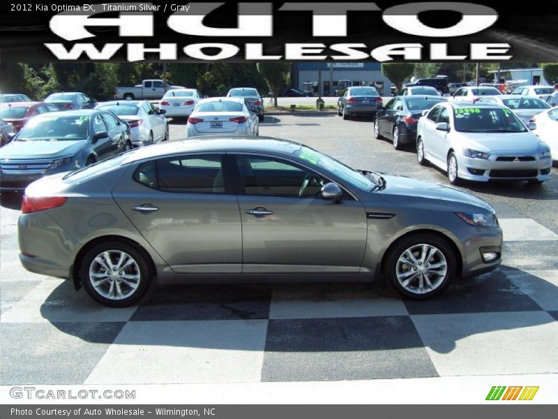 Titanium Silver / Gray 2012 Kia Optima EX