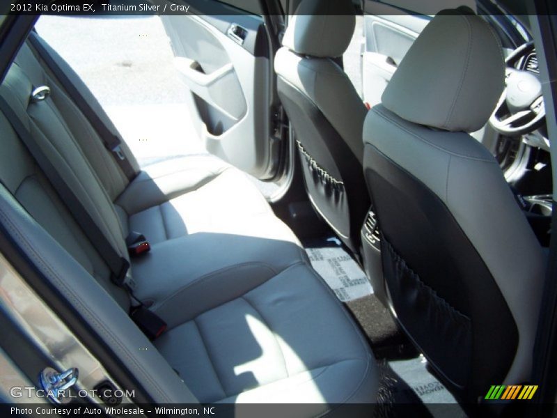 Titanium Silver / Gray 2012 Kia Optima EX