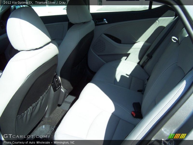 Titanium Silver / Gray 2012 Kia Optima EX