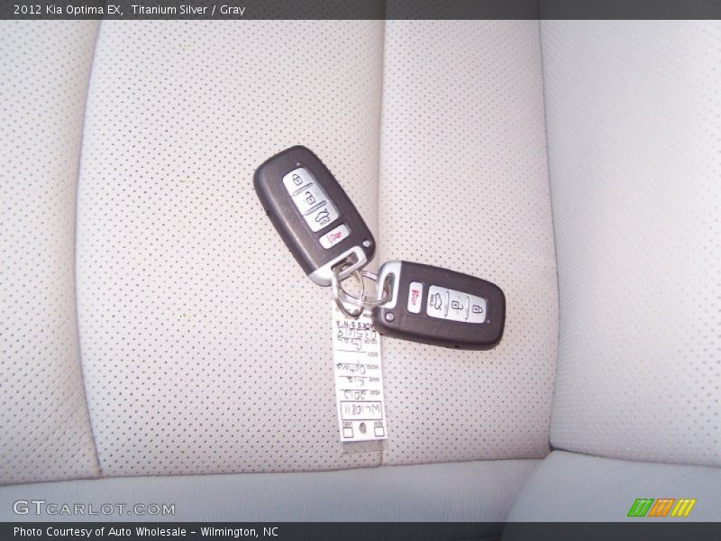Titanium Silver / Gray 2012 Kia Optima EX