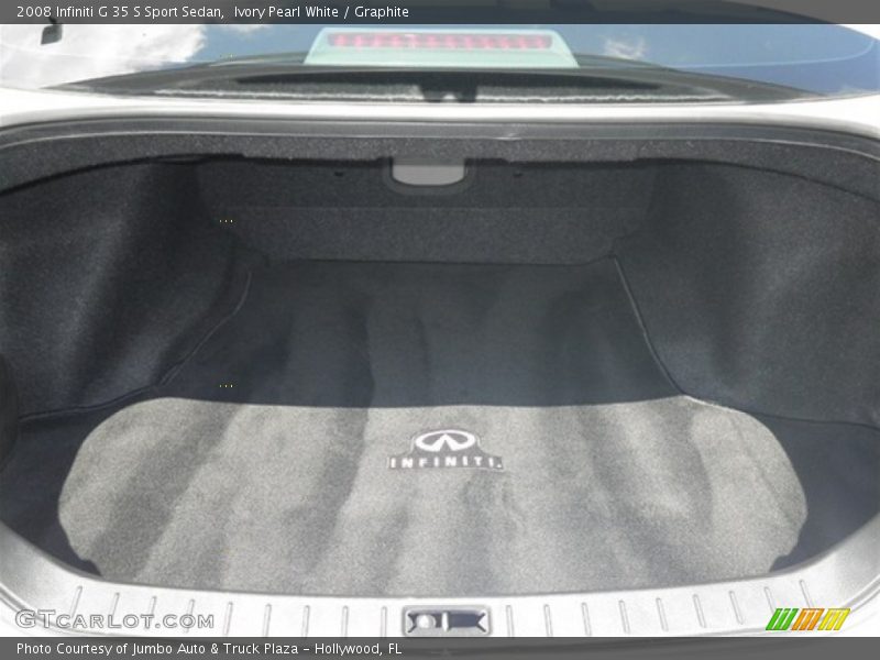 Ivory Pearl White / Graphite 2008 Infiniti G 35 S Sport Sedan