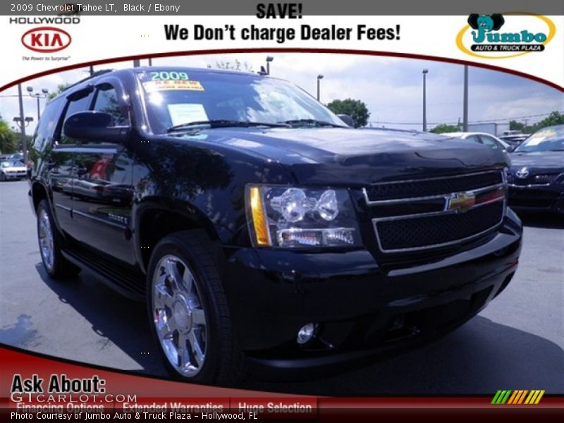 Black / Ebony 2009 Chevrolet Tahoe LT