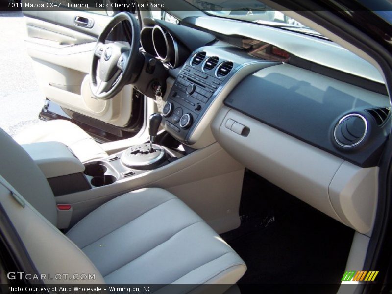Black Cherry Mica / Sand 2011 Mazda CX-7 i Touring